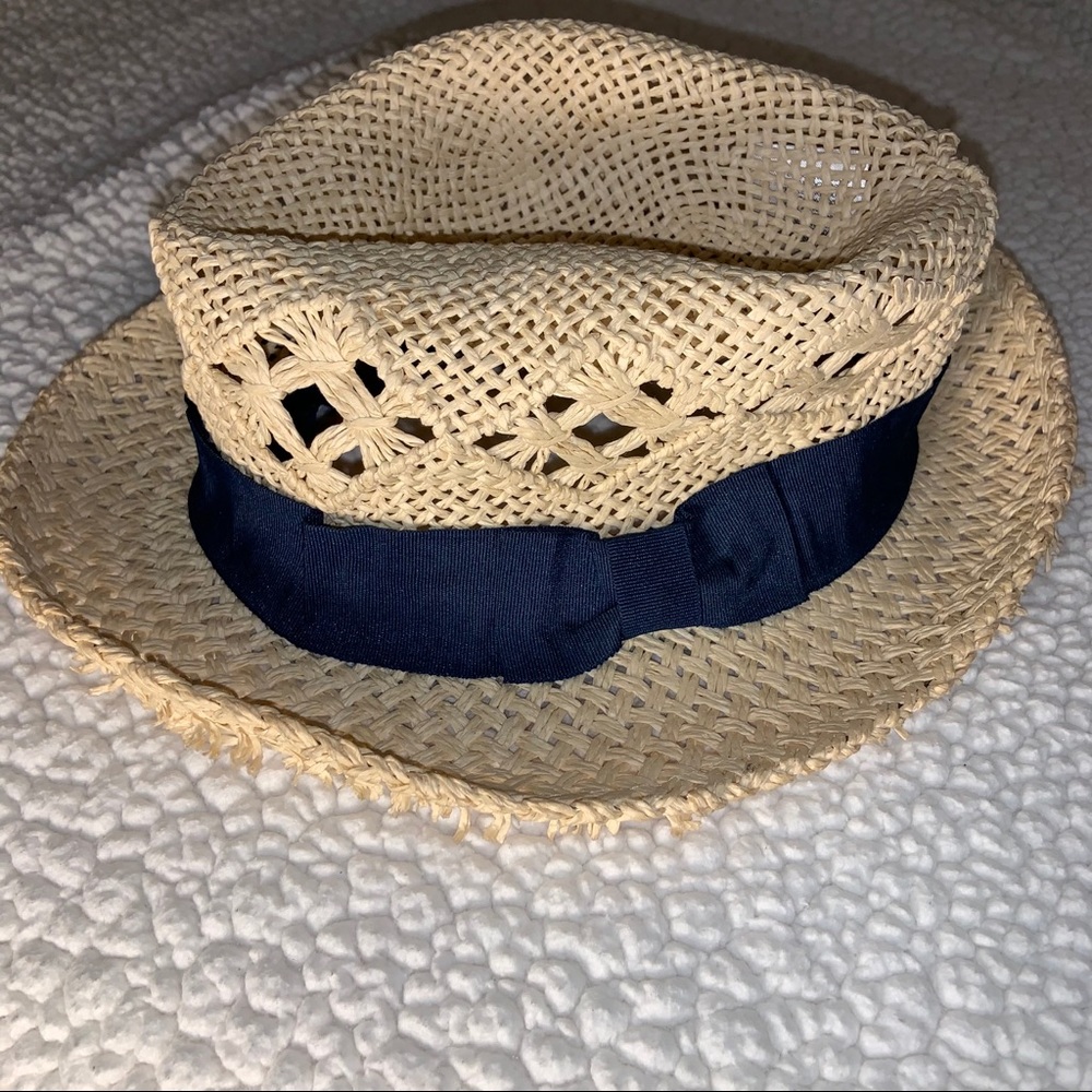 H&M Navy Bow Strawhat
